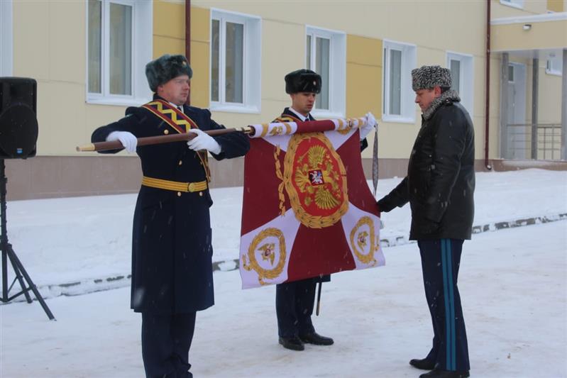 Авиационному полку Росгвардии в Нижегородской области вручили боевое знамя