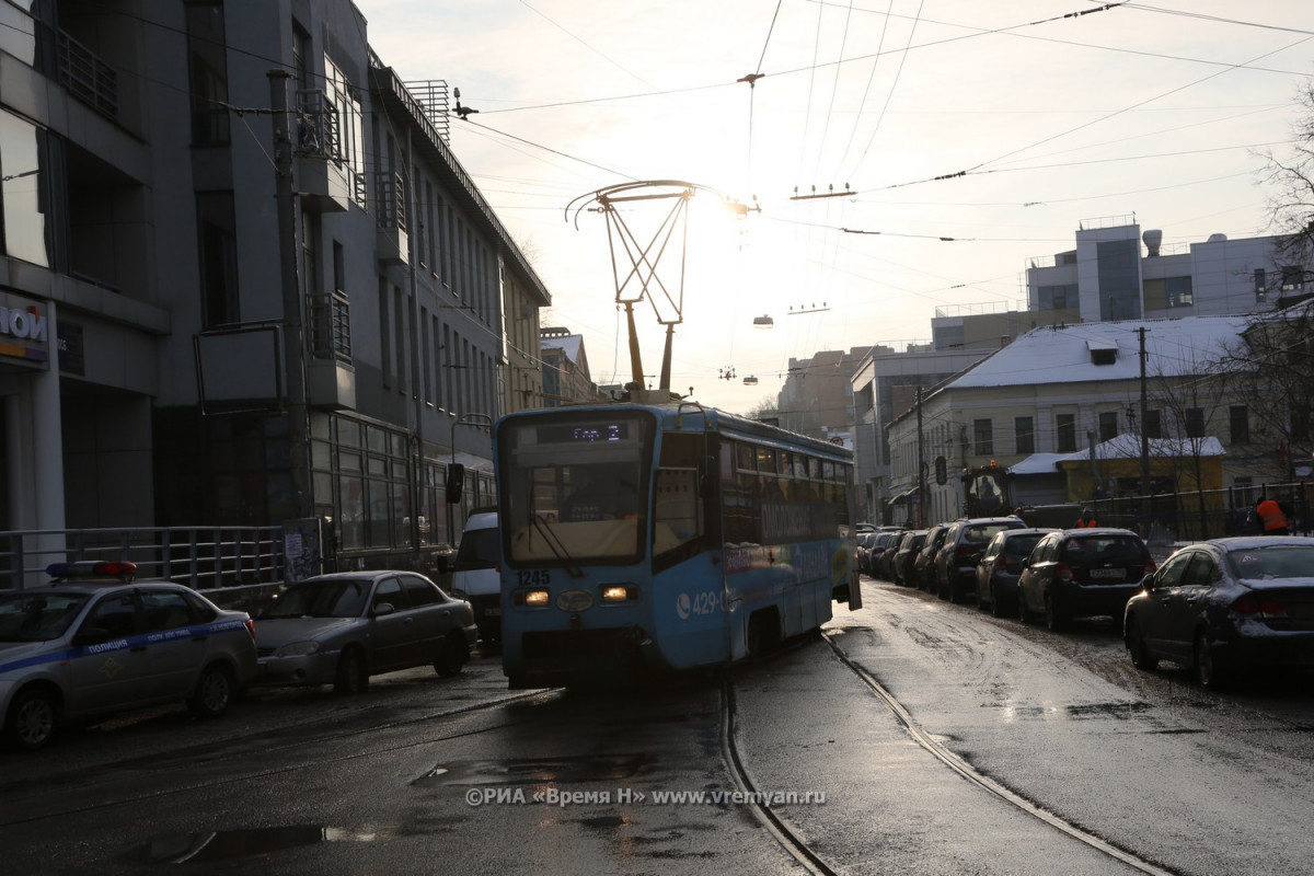 Ночной трамвай № 2 начал курсировать в Нижнем Новгороде