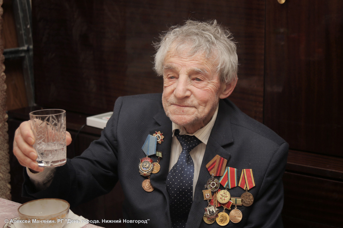 Почетный ветеран Нижнего Новгорода Моисей Альшиц отмечает 100-летний юбилей