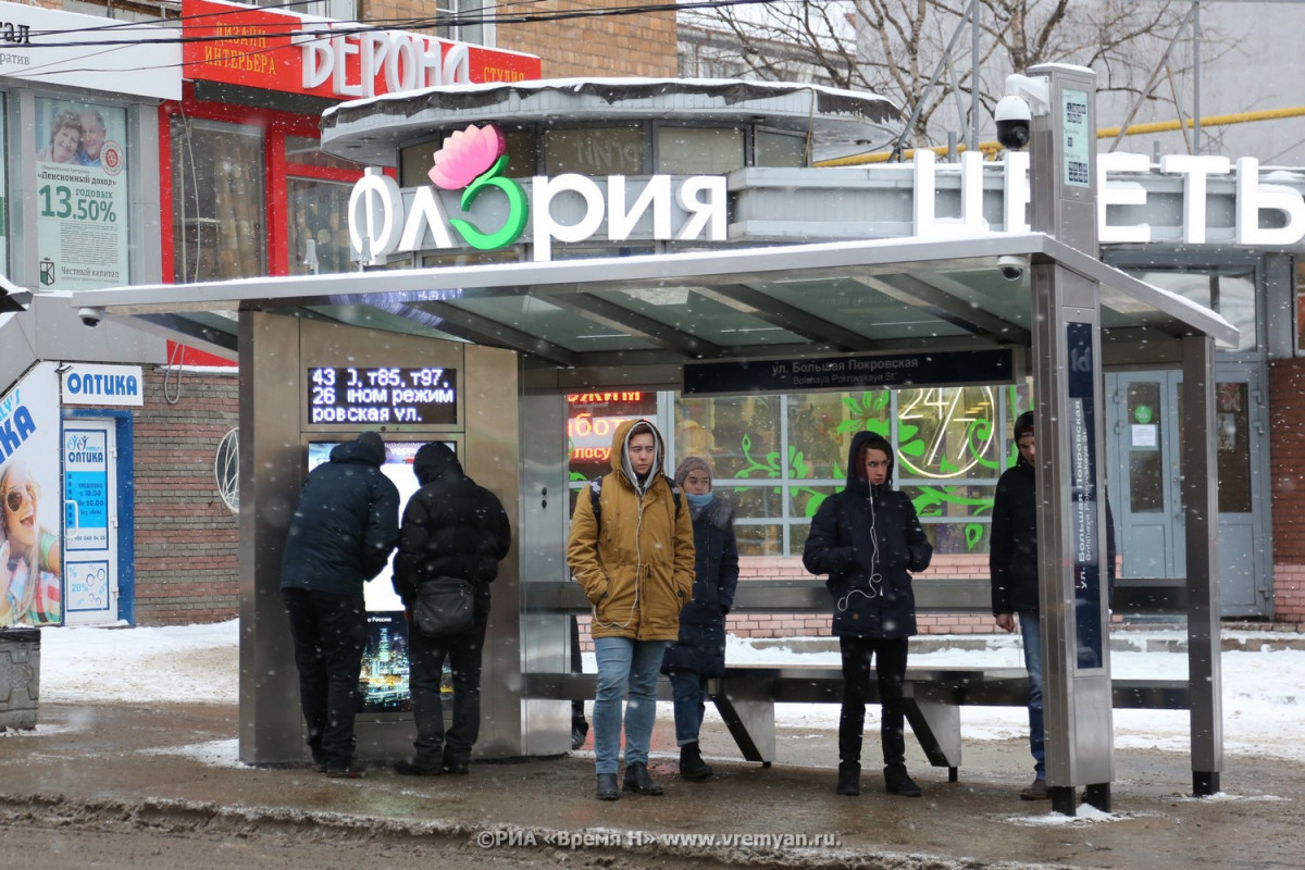 Конкурс на установку 100 «умных» остановок стартовал в Нижнем Новгороде
