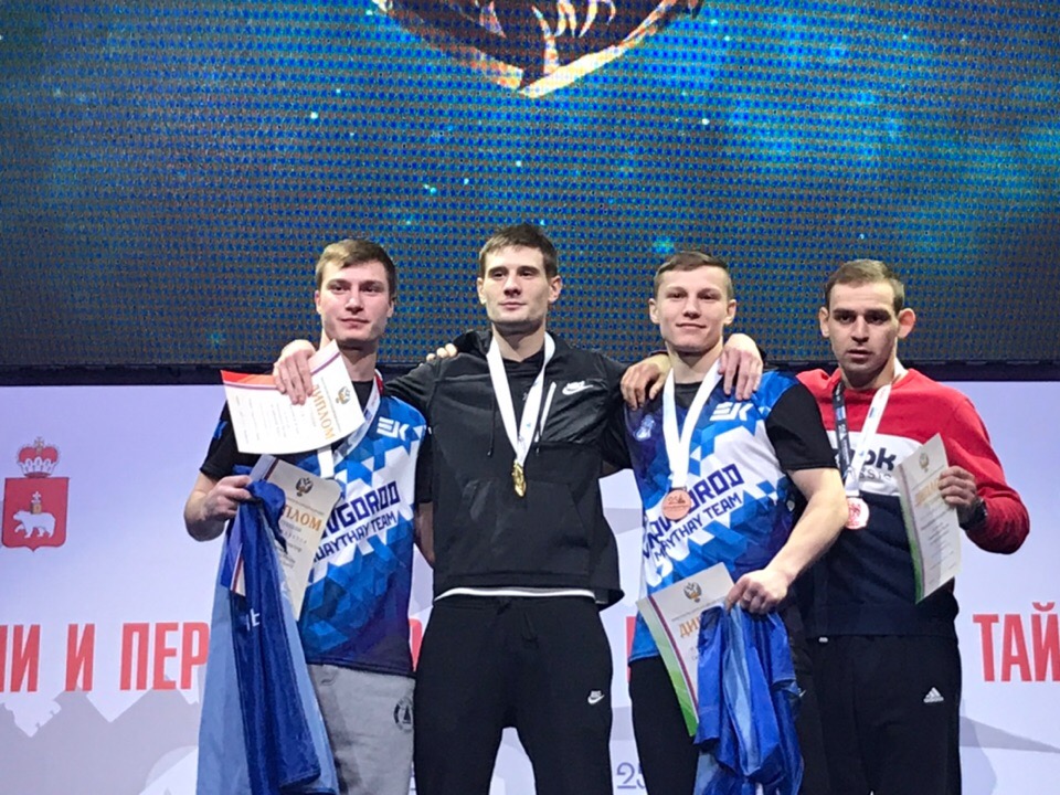 Александр Скворцов завоевал «бронзу» на чемпионате России по тайскому боксу