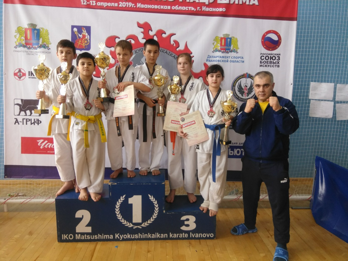 Юные нижегородские каратисты привезли восемь медалей с первенства России