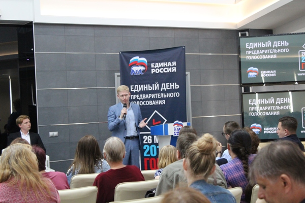 Первые дебаты участников предварительного голосования ЕР по довыборам в Гордуму прошли в Нижнем Новгороде