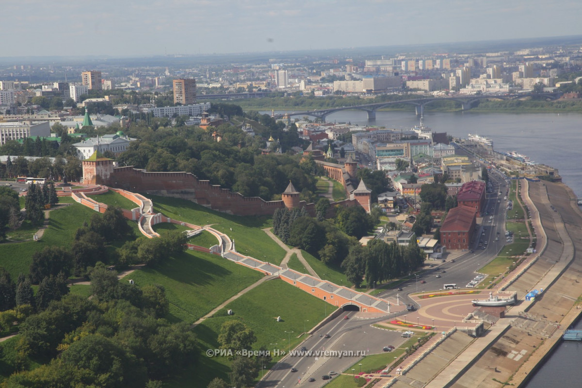 Нижний Новгород вошел в топ-5 городов России для летних пешеходных прогулок