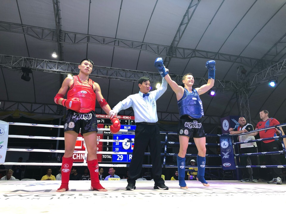 Нижегородец Александр Скворцов завоевал серебряную медаль на ЧМ по тайскому боксу