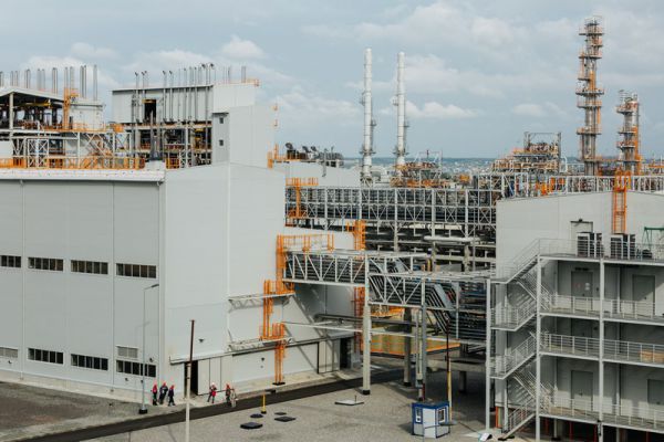 Газоочистное оборудование используется на заводе по производству каустической соды