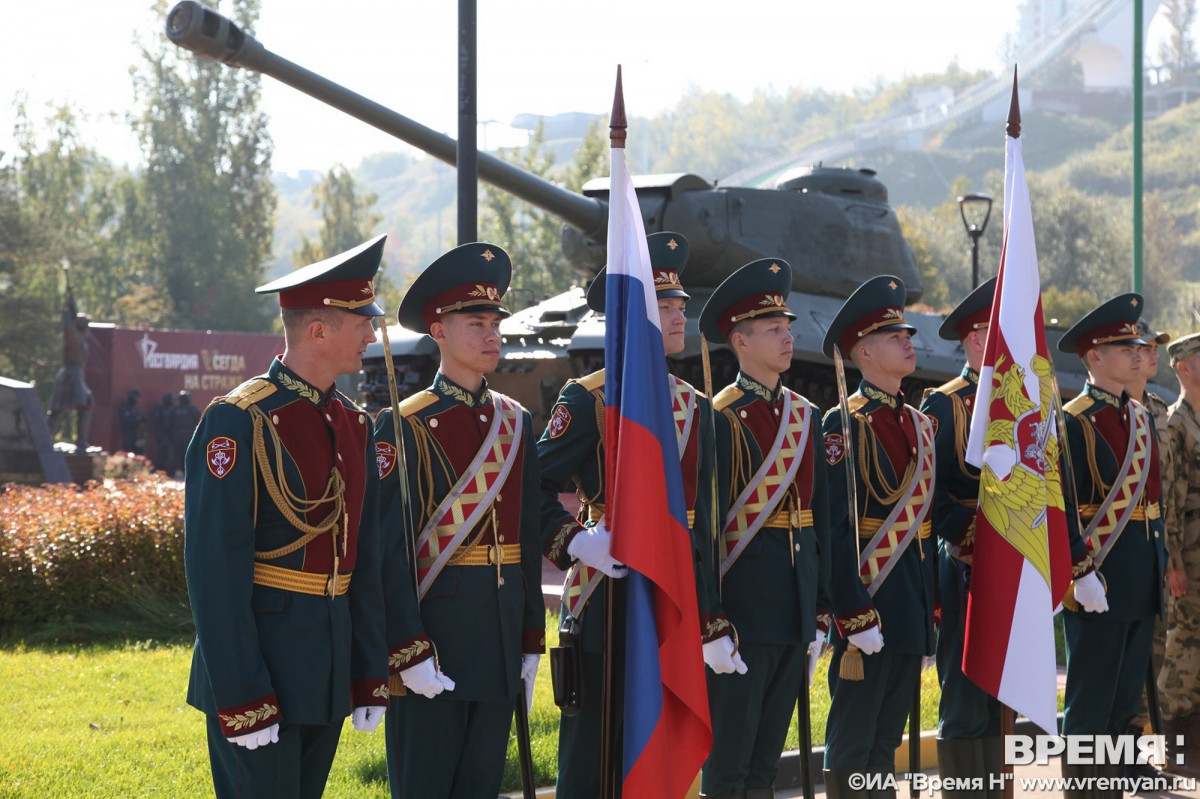 Выставка военной техники Росгвардии открылась в Нижнем Новгороде