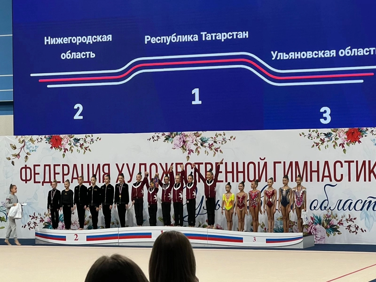 Четыре медали завоевали воспитанницы нижегородской спортшколы № 2 на Первенстве ПФО по художественной гимнастике