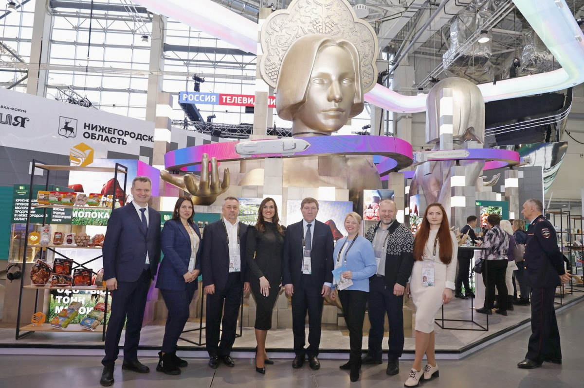 Нижегородский регион представил достижения АПК на выставке «Россия» в Москве