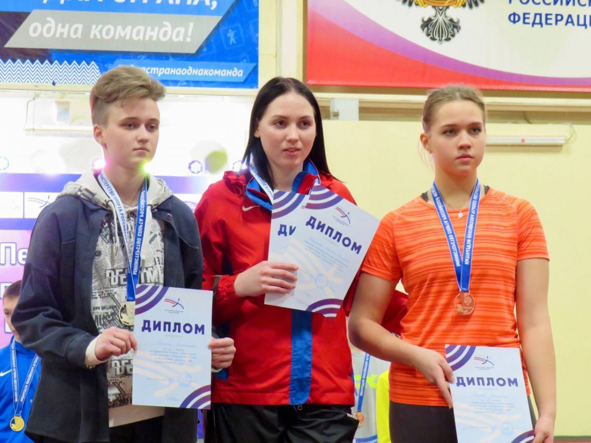 Нижегородские спортсмены показали высокие результаты на Первенстве России по легкой атлетике