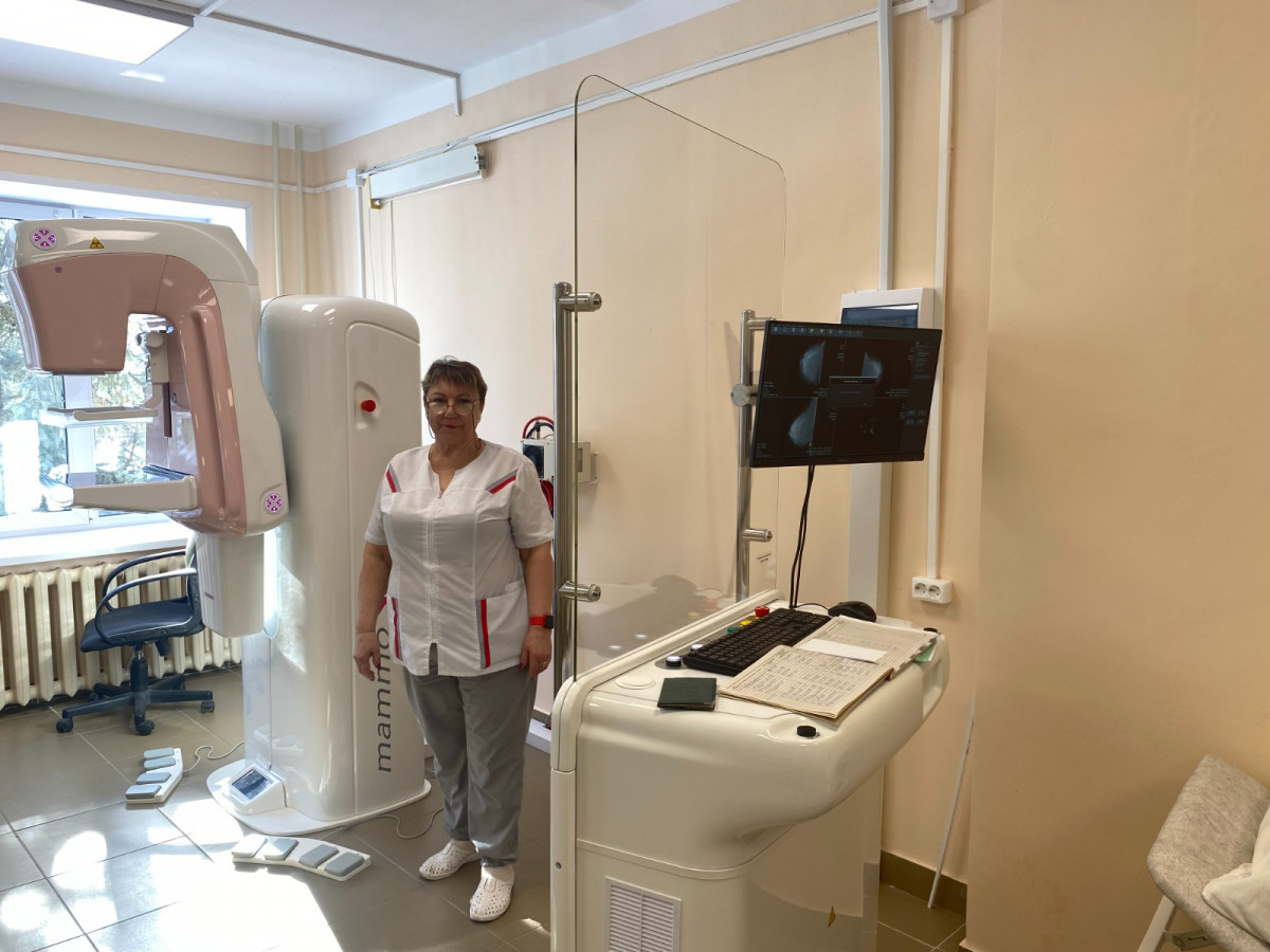 Новый маммограф ввели в эксплуатацию в Спасской ЦРБ