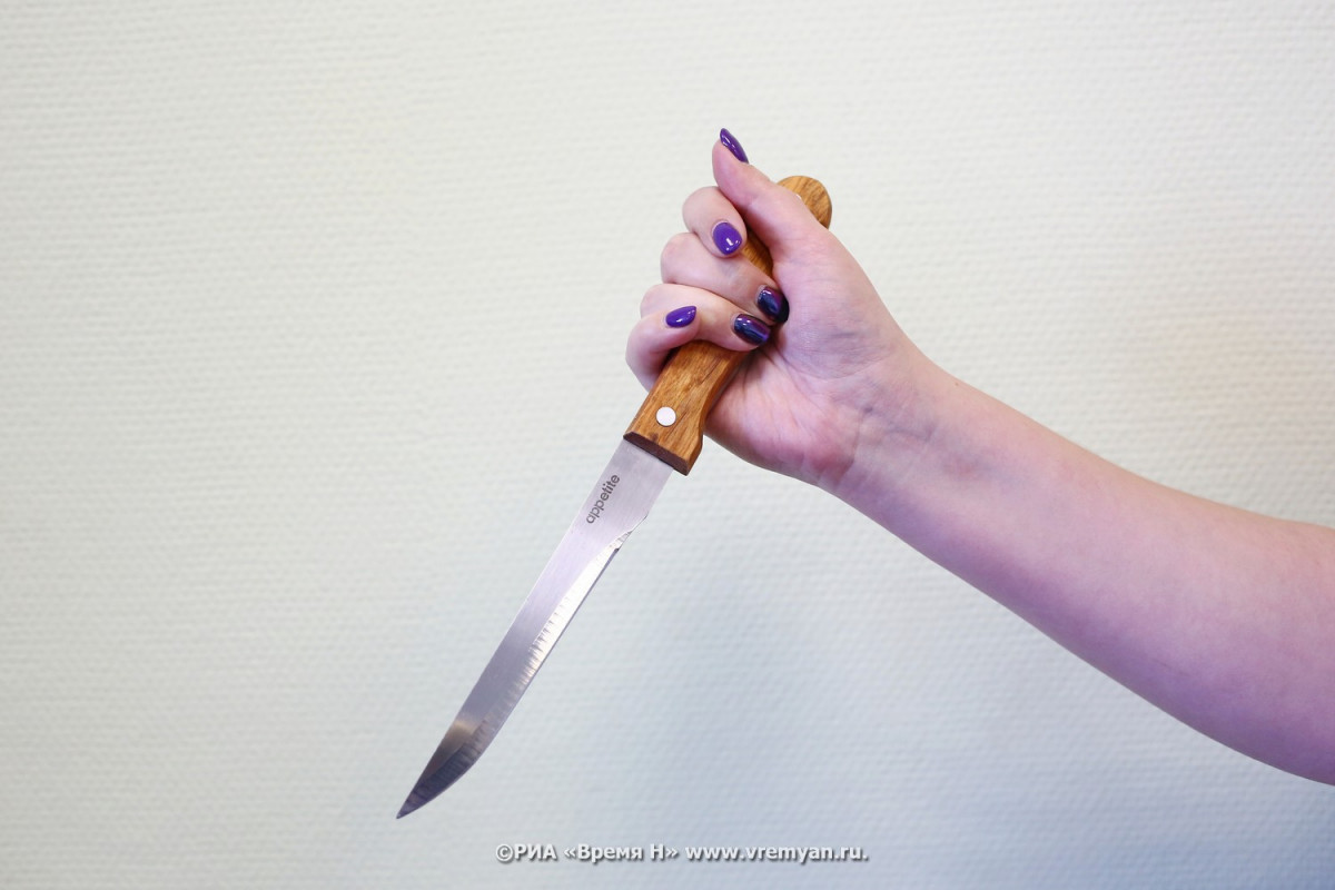 Нижегородка вонзила нож в грудь сожителя в Сормовском район