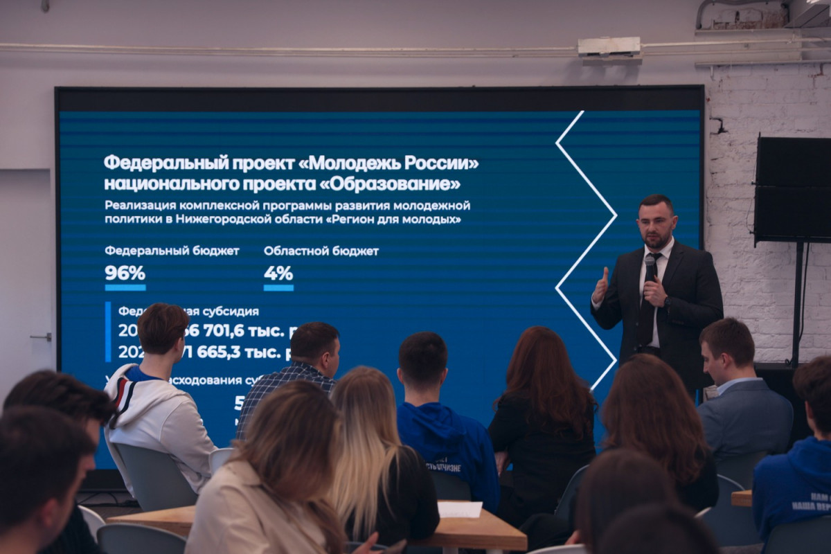Представители нижегородских молодежных организаций предложили свои идеи для включения в новый нацпроект «Молодежь России»