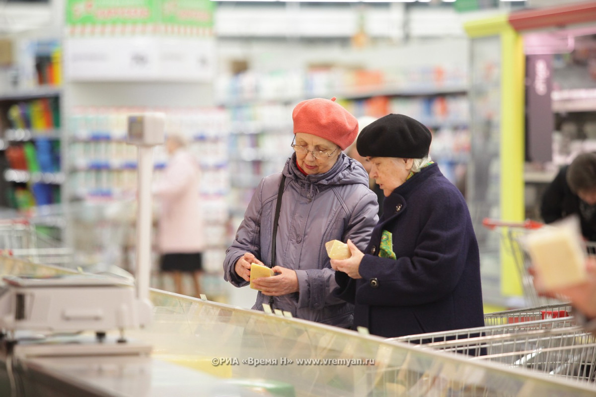 Потребительский спрос в Нижегородской области в 2023 году составил 38,3 тыс. руб.