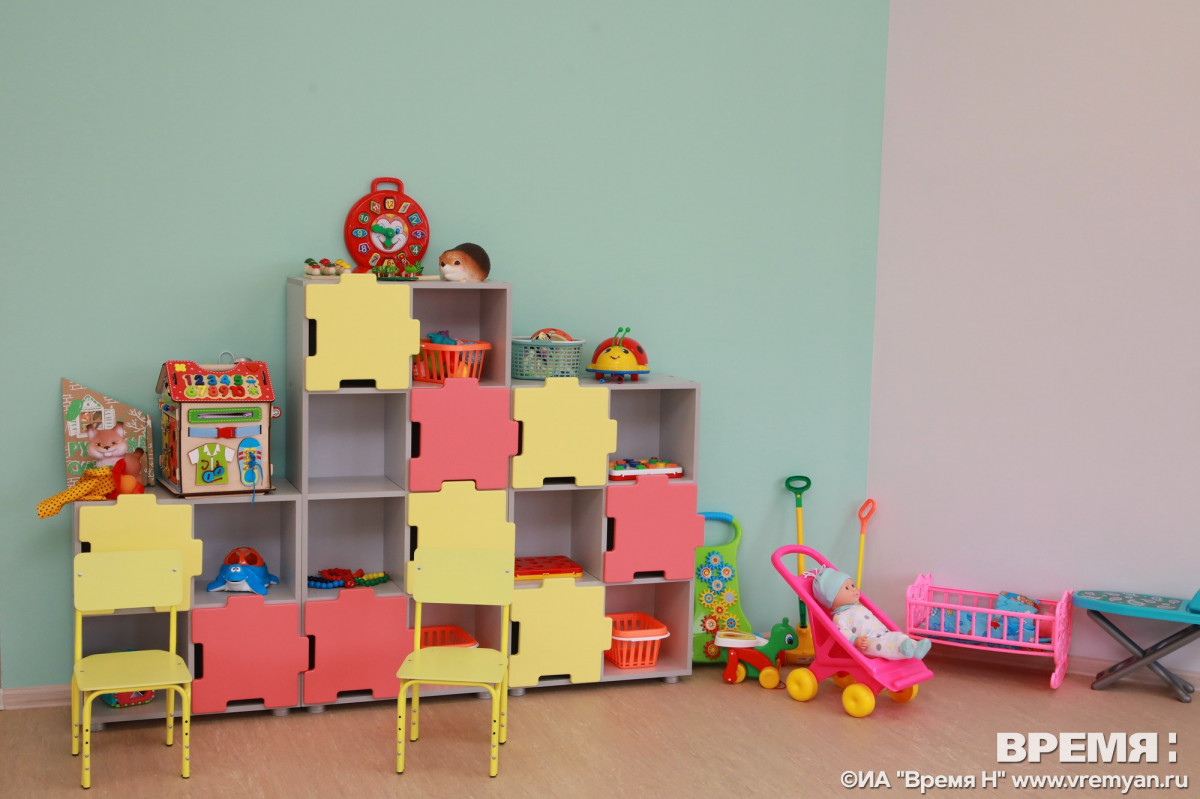 8 детских садов открыты в Нижнем Новгороде в 2023 году