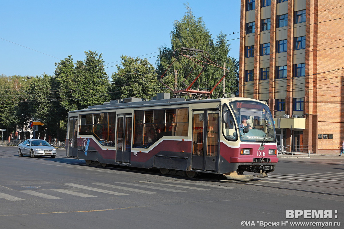 Маршрут трамваев №8 изменился в Нижнем Новгороде